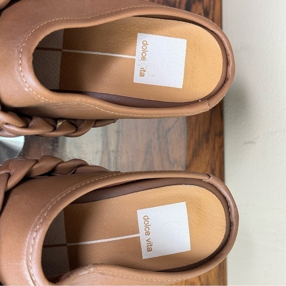 Dolce Vita Hila Braided Clog - saddle leather - size 9 - Picture 13 of 16